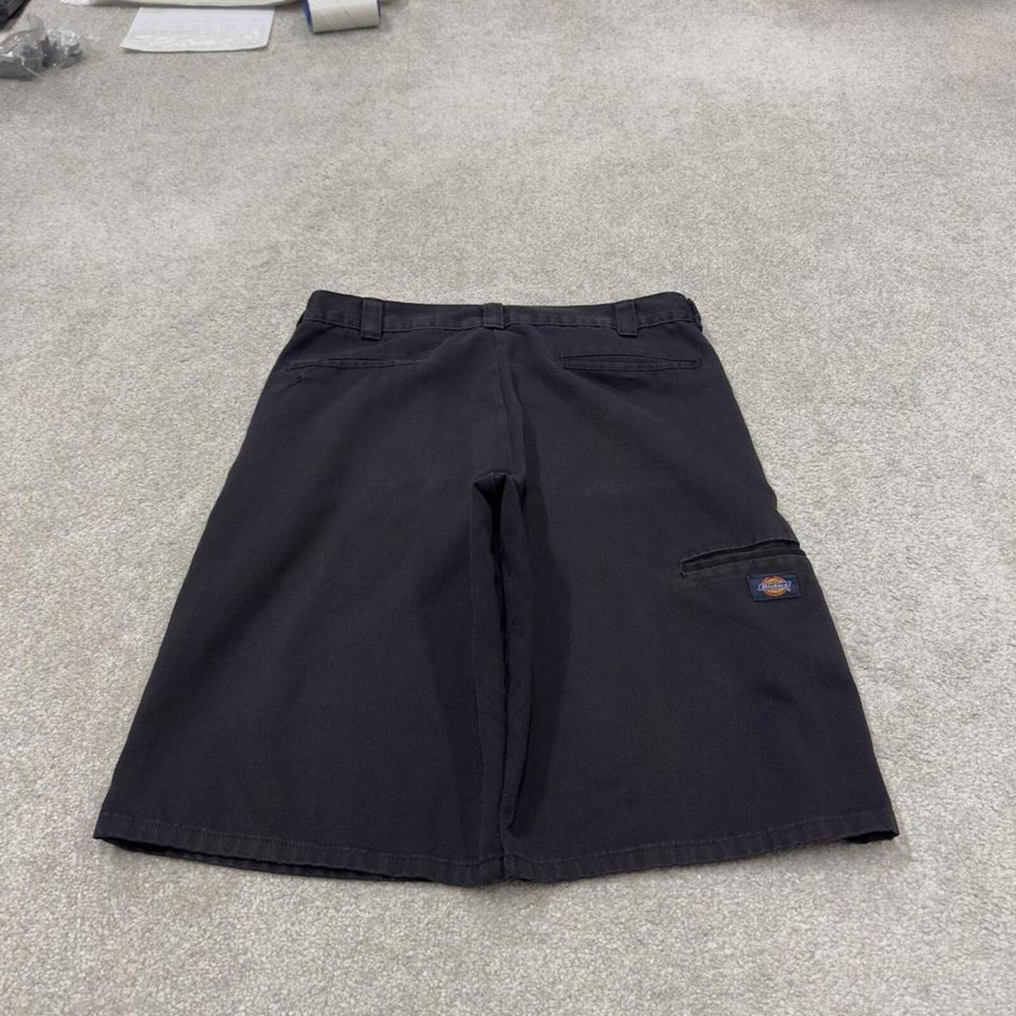 Dickies carpenter shorts black Twill chino skater style shorts loose leg
