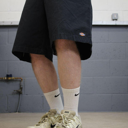 Dickies baggy carpenter shorts black Workwear skater style shorts loose leg