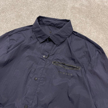 Y2K Oakley lightweight technical shirt navy