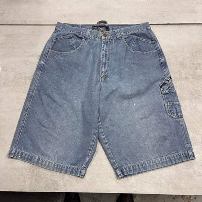 Blue baggy Karl Kani carpenter shorts W36
