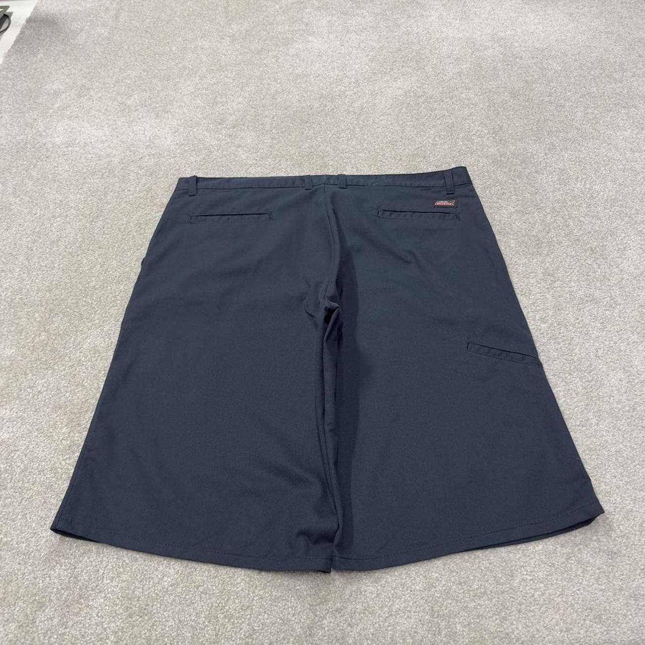 Dickies carpenter chino shorts blue Loose long leg skater / surf shorts festival