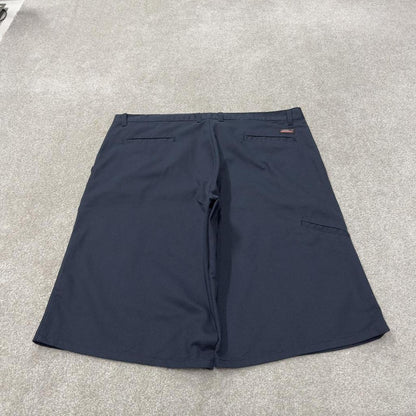 Dickies carpenter chino shorts blue Loose long leg skater / surf shorts festival
