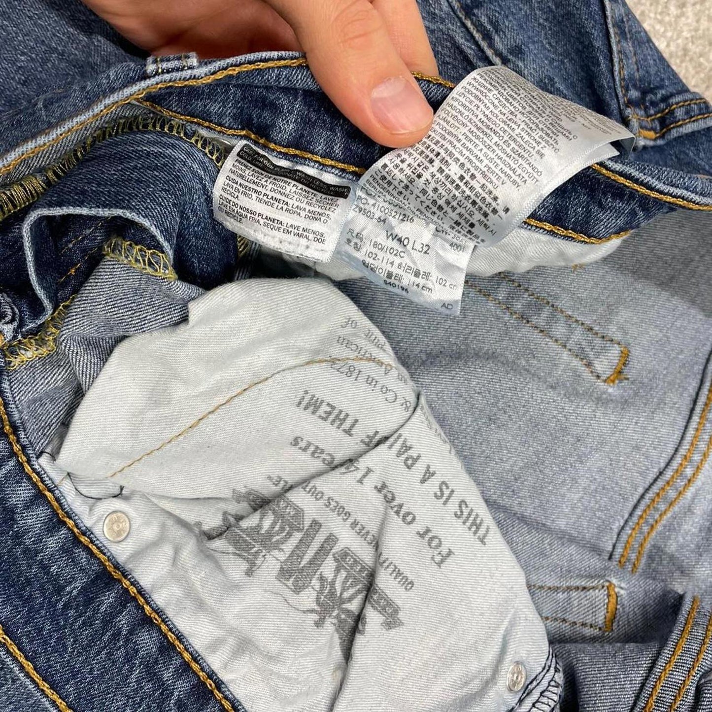 Y2k Levis denim shorts loose fit blue Loose summer holiday festival jorts