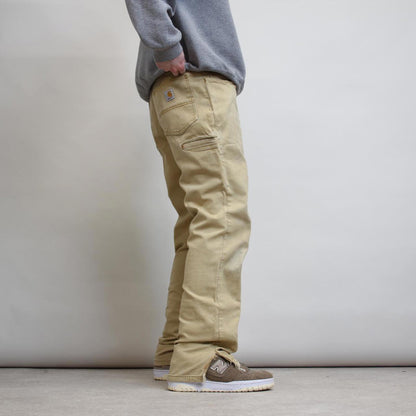 Cream Carhartt carpenter trousers W34L32 relaxed fit skater style pants