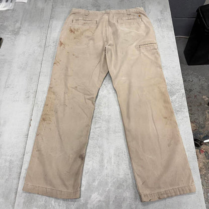 Carhartt carpenter pants W36L30 beige loose cargo skater style pants