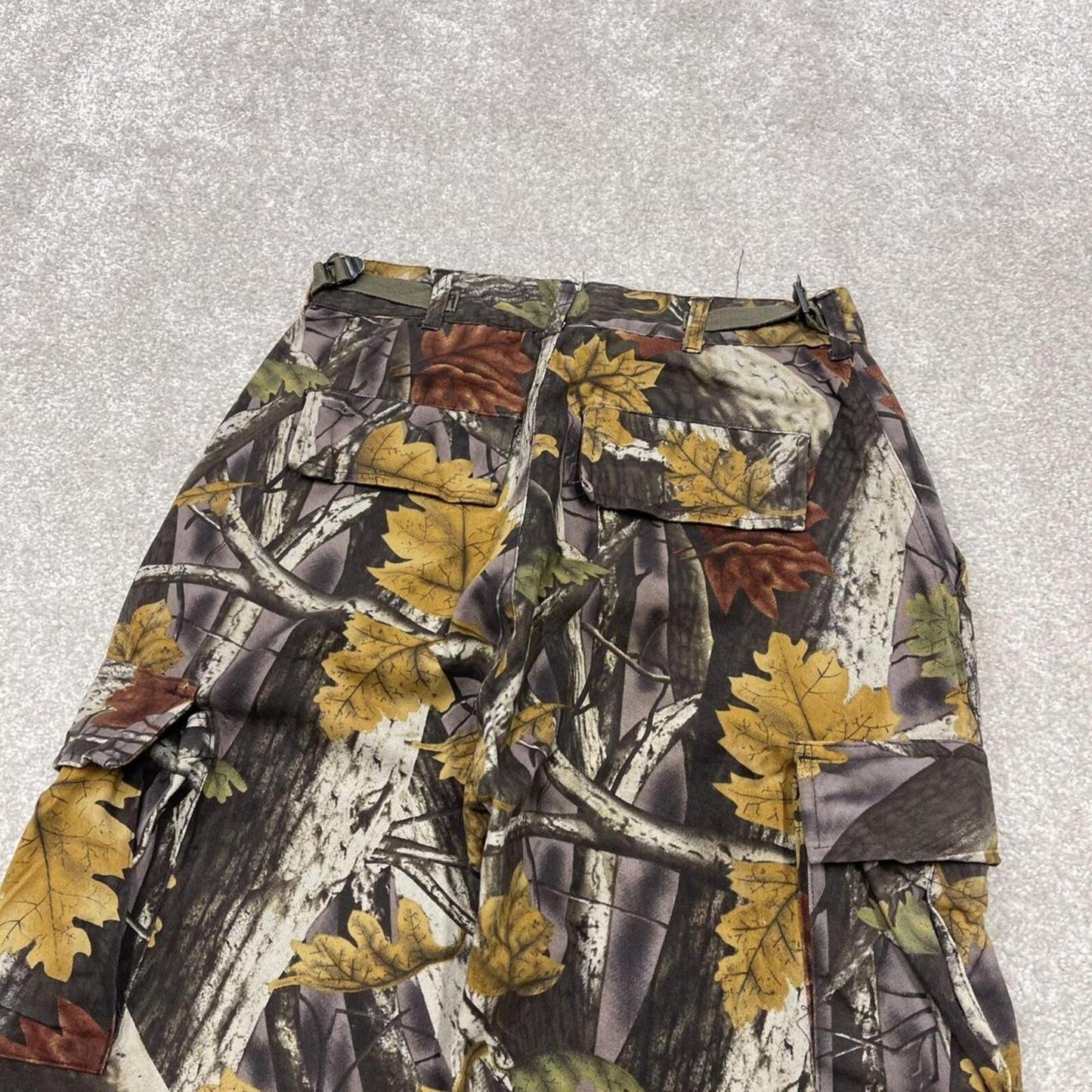 Y2k camo cargo pants brown Master Sportsman tree camouflage cargos