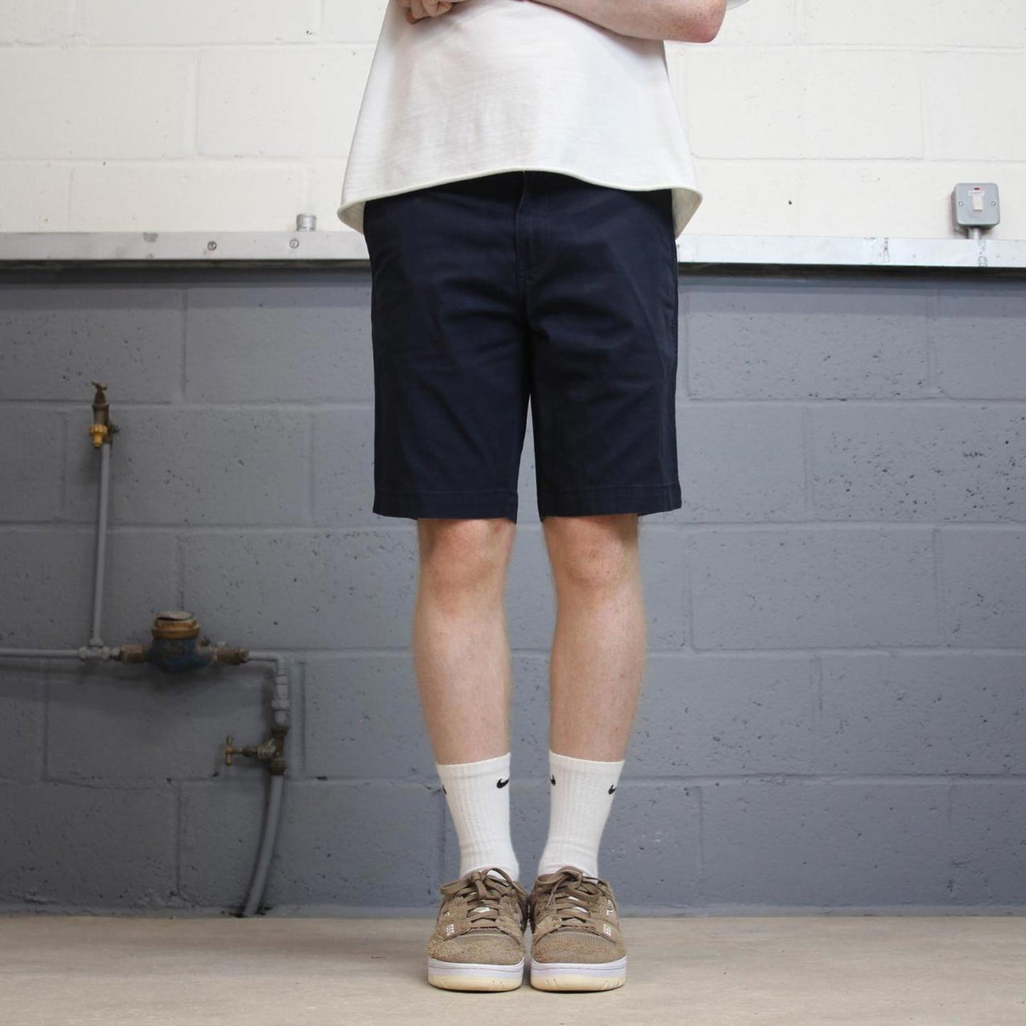 Mens Navy Levis shorts W32