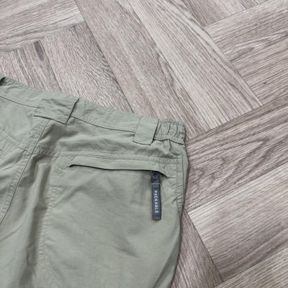 Y2K Columbia convertible technical trousers / shorts Floaty lightweight packable trouser shorts
