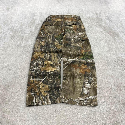 Realtree camo cargo pants loose brown Loose floaty King's Camo tree camouflage cargos