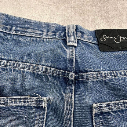 Sean John carpenter skate jeans W30 L31 blue loose denim skater cargos