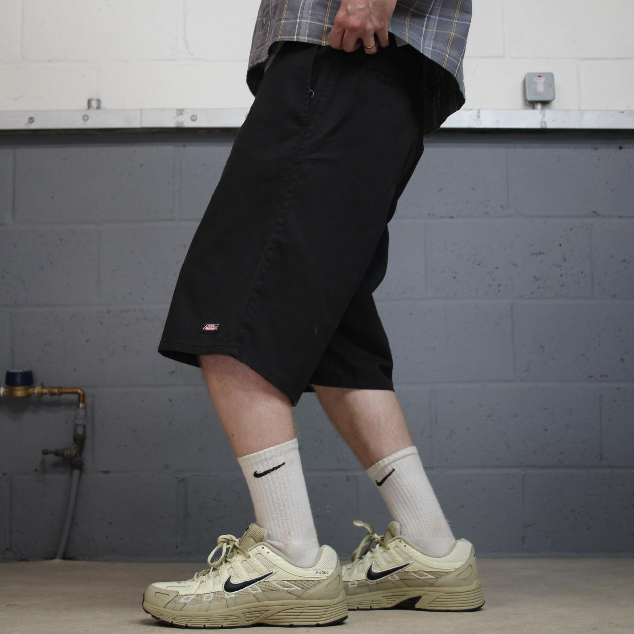 Dickies carpenter chino shorts black Chino style skater shorts loose long leg festival