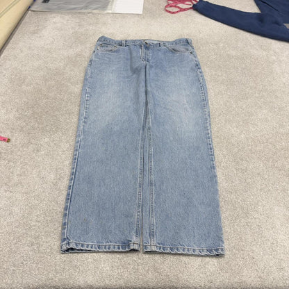Y2K Carhartt work jeans blue Loose 100% cotton denim skate style work pants