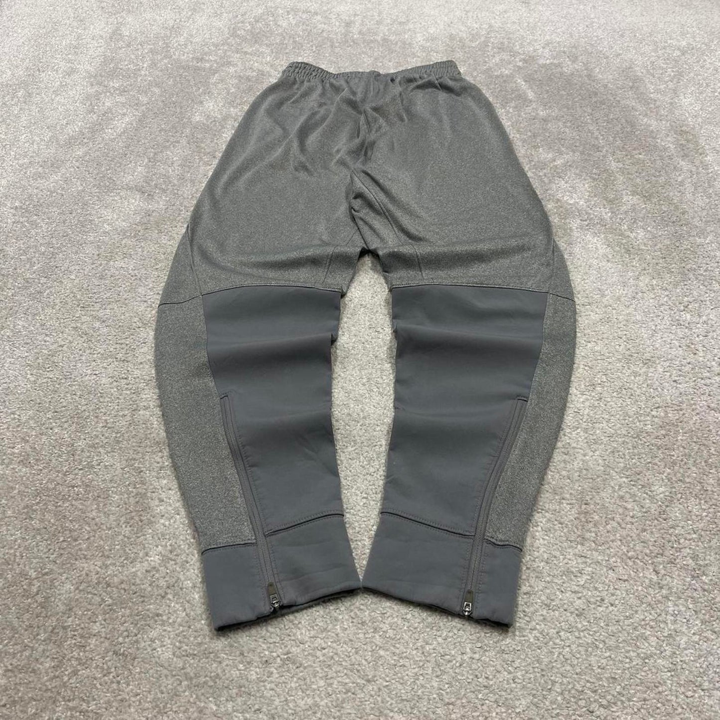 00s y2k Nike tracksuit bottoms Dri-Fit grey Small sportswear track pants gym wear