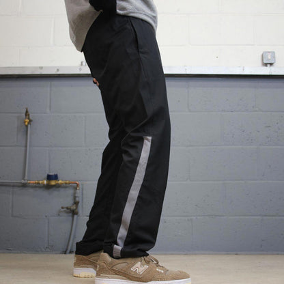 00s Nike tracksuit bottoms y2k S loose black joggers print Swoosh logo gym wear trackies