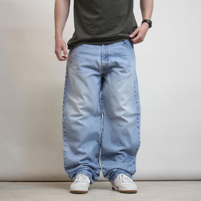 Blue Pepe Jeans W38 L34 wide leg denim y2k skater jeans