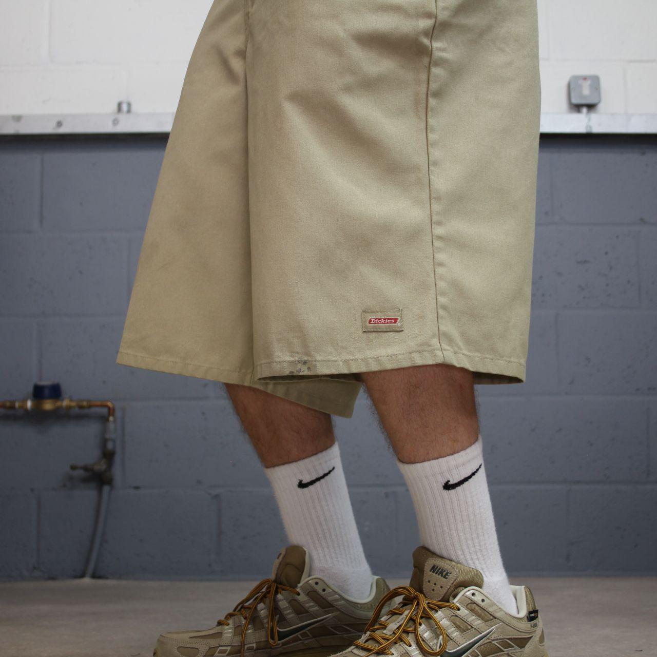 Dickies baggy chino shorts carpenter khaki Skate / surf style long shorts loose fit