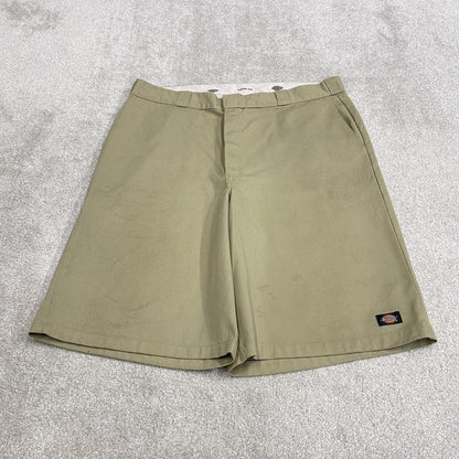 Dickies baggy chino shorts carpenter khaki Chino style skater shorts long wide leg festival