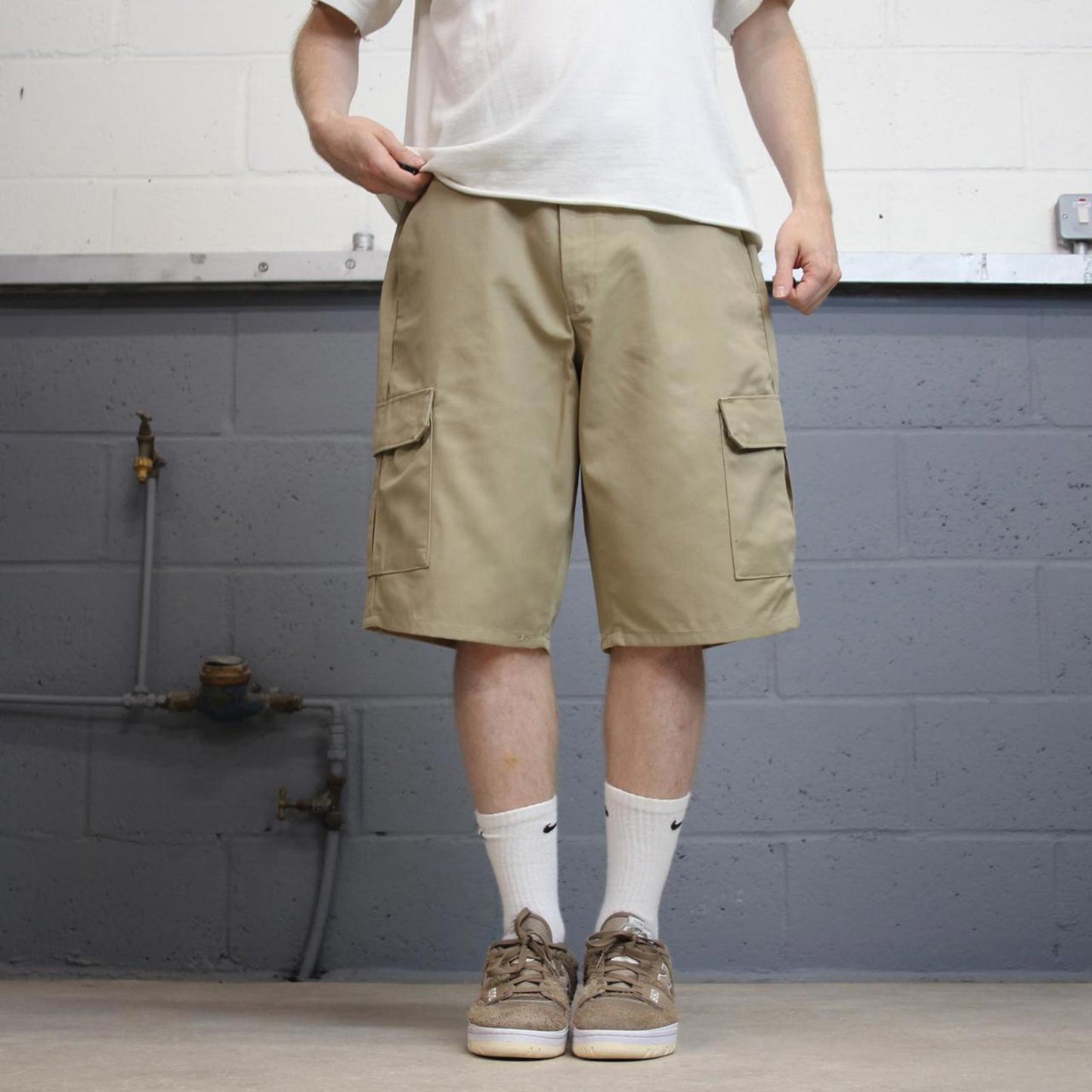 Khaki Red Kap cargo shorts W36