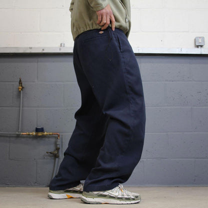00s Dickies 874 skate pants W40L32 navy 90s skater twill chino style workwear pants