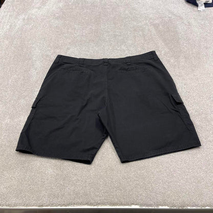 Wrangler cargo shorts y2k black Loose comfy wide leg chino summer festival shorts