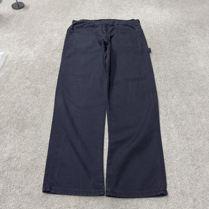 Bulwark FR denim carpenter jeans W36L32 navy Loose thick denim fire resistant utility cargo pants