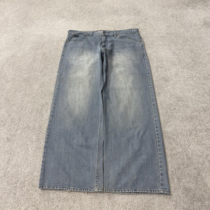Ecko Unltd baggy jeans W38L32 blue y2k denim skater jeans
