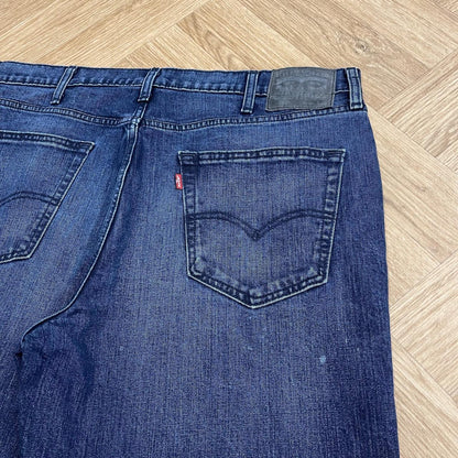 Levi's 550 jeans relaxed fit y2k Loose straight blue denim pants