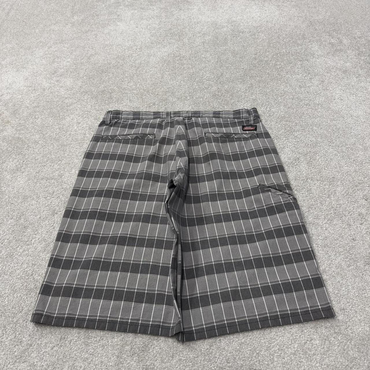 Dickies checkered chino shorts carpenter grey Chino skater / surf shorts loose fit festival