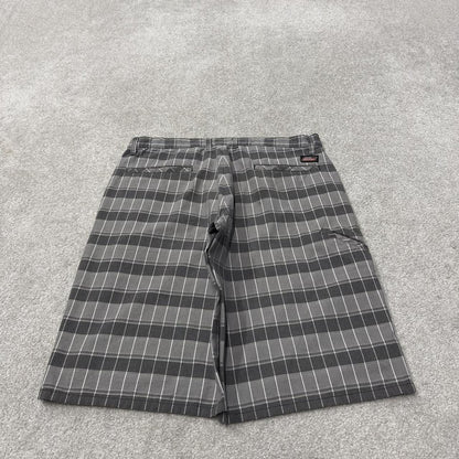 Dickies checkered chino shorts carpenter grey Chino skater / surf shorts loose fit festival