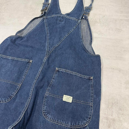 Vintage GAP dungarees W38L32 blue mens denim overalls