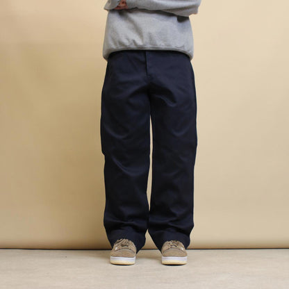 Navy Dickies 874 pants W36L32 twill style chino skate trousers Flex