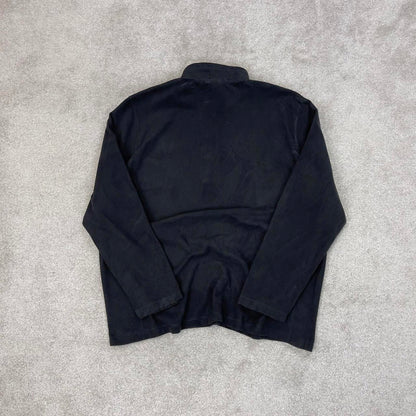Black Y2K The North Face technical pullover fleece XXL men’s 1/4 zip TNF Autumn