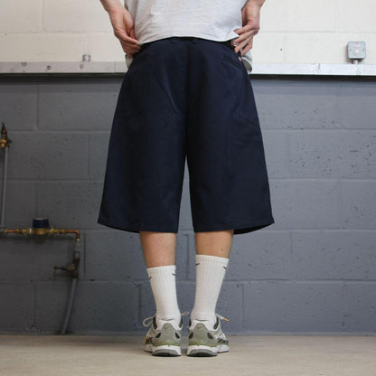 Extra baggy Dickies carpenter shorts navy Twill chino skater style shorts wide long leg