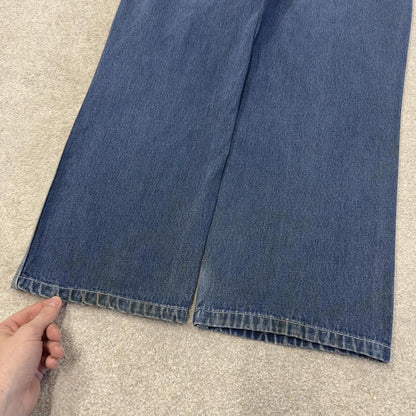 Vintage dungarees denim overalls blue Work’n Gear workwear bib & brace utility