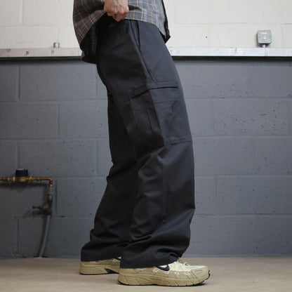Dickies baggy cargo pants y2k grey W34L32 Loose fit skater work pants, belt loops, utility pockets