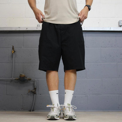 Baggy Black Dickies carpenter shorts W42