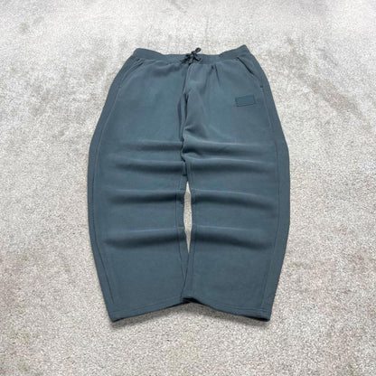 Vintage y2k Puma tracksuit bottoms blue Loose drawstring gym sweat track pants
