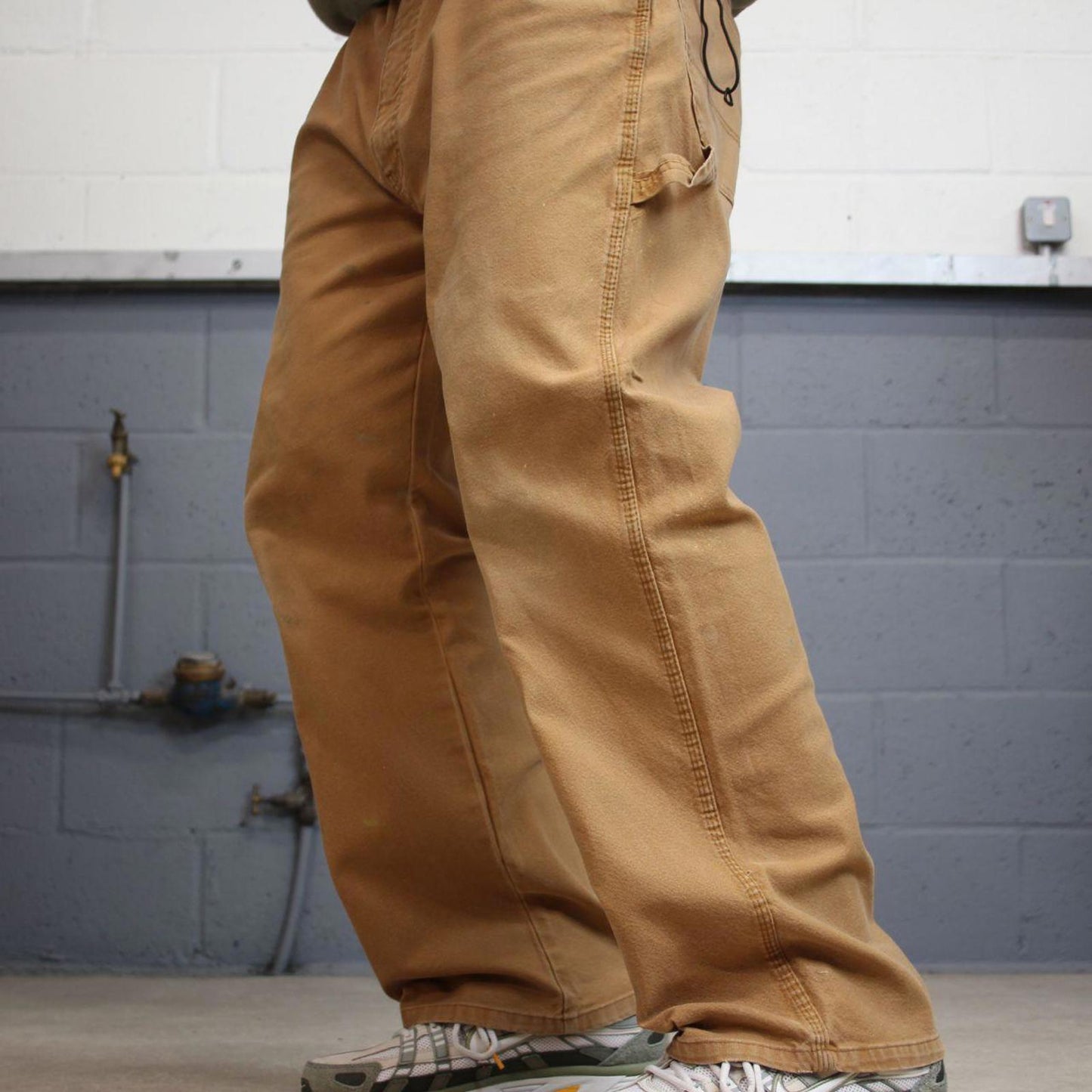 Dickies carpenter pants tan cargos W38L30 90s skater style workwear cargo pants