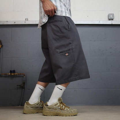 Dickies baggy chino shorts carpenter grey Chino style skater shorts long wide leg festival