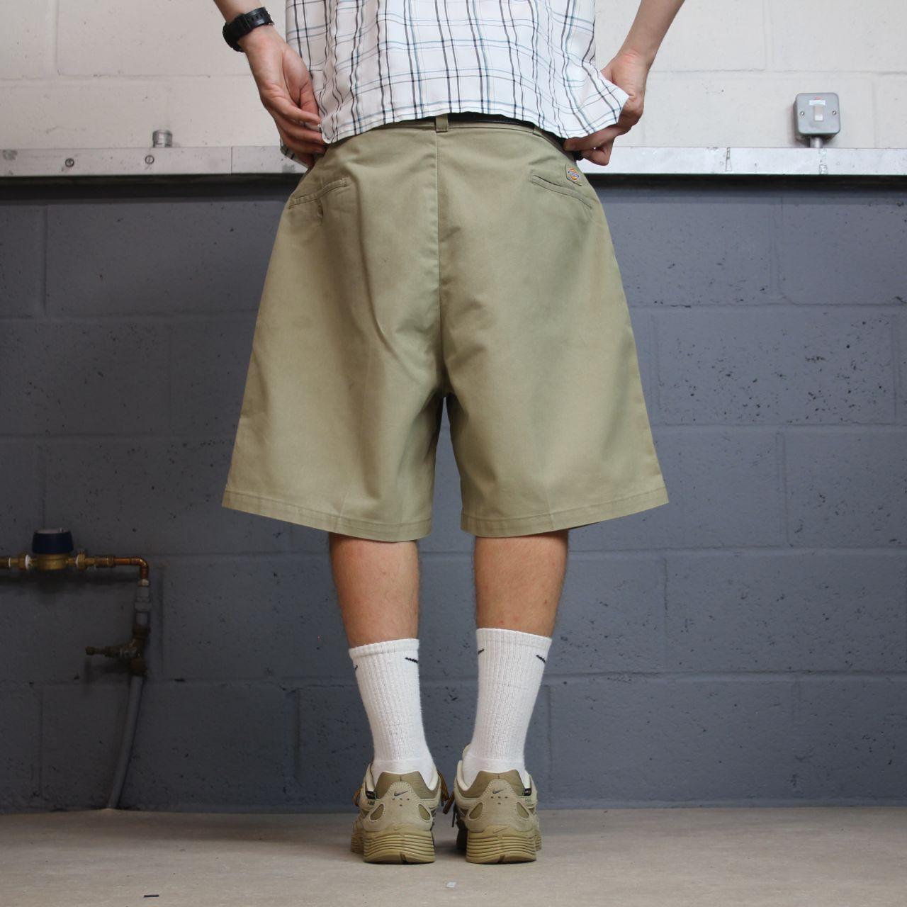 Dickies baggy shorts chino y2k khaki Twill chino skater style shorts loose relaxed fit