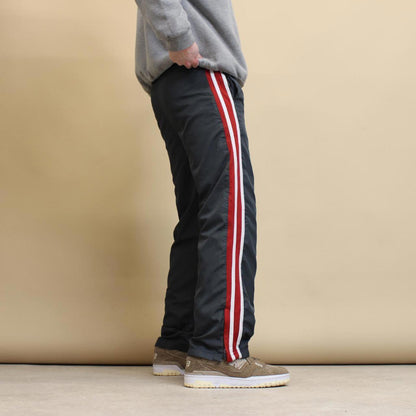 Starter tracksuit bottoms boys XL grey Loose y2k shell suit trackies