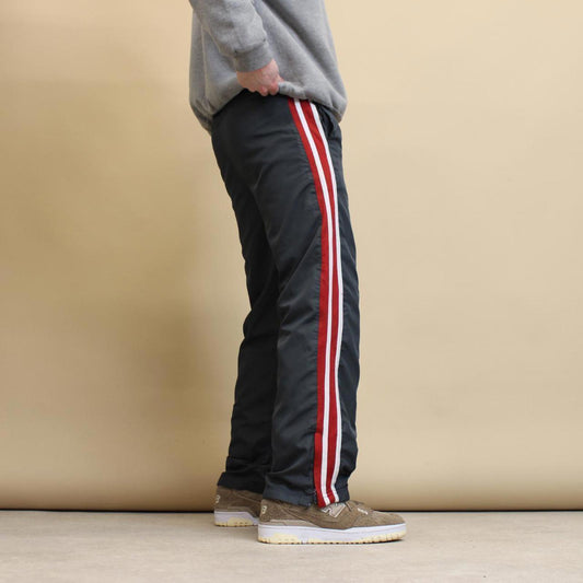 Starter tracksuit bottoms boys XL grey Loose y2k shell suit trackies
