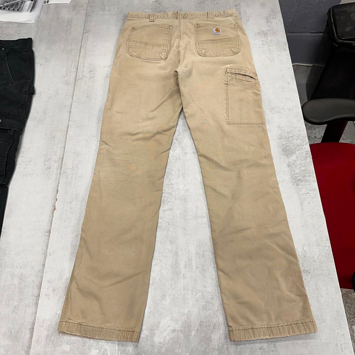Carhartt Carpenter pants W34L32 relaxed fit fleece lined pants