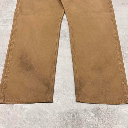 Wrangler carpenter trousers W38L30 tan loose cargo skater trousers