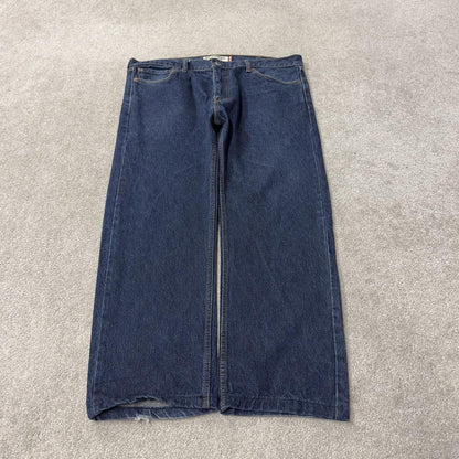 Levi’s 505 jeans Y2K blue straight leg denim Levi’s straight leg 2000s style pants red tab logo