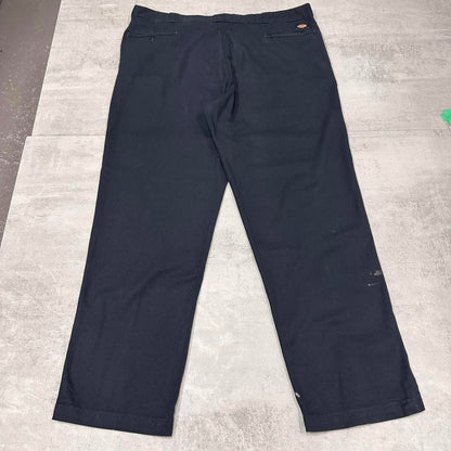Navy Dickies 874 pants W44L32 twill style chino trousers skate style