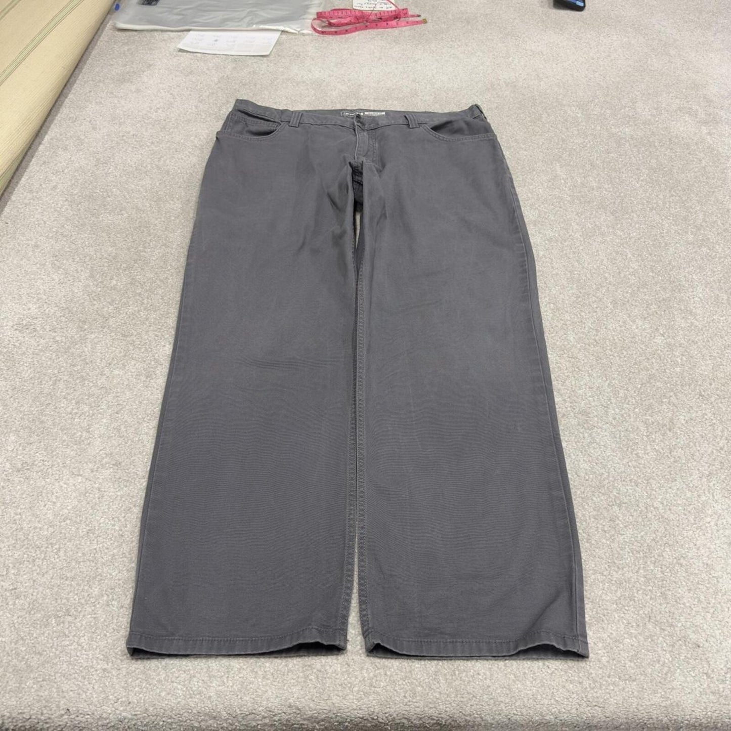 Carhartt carpenter jeans relaxed fit grey Loose canvasy skate style work pants