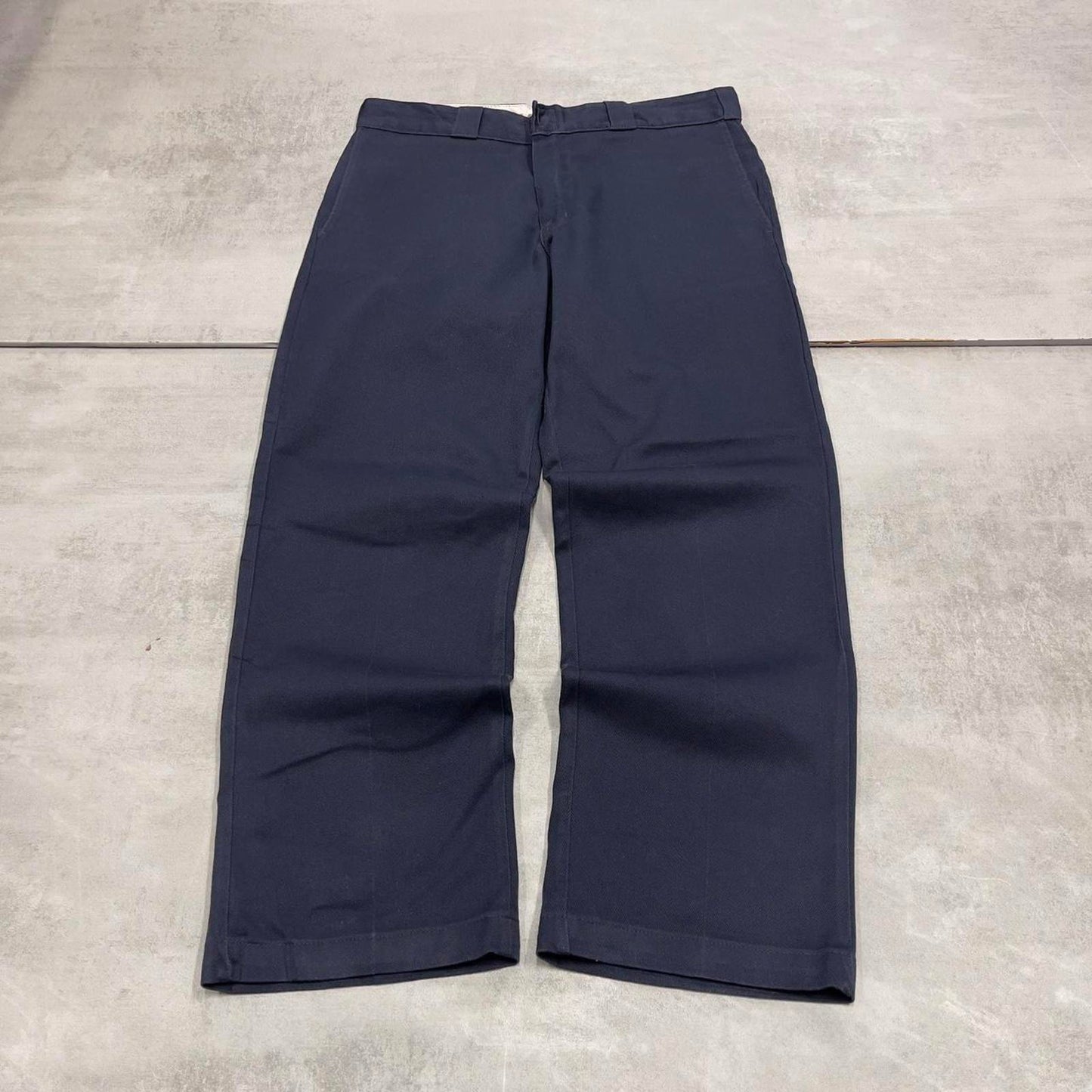 Dickies 874 Pants W34L30 navy twill chino 90s style skater pants