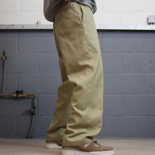 Vintage Dickies 874 work pants chino khaki Loose original twill skate style trousers