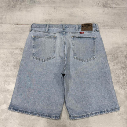 Blue Wrangler jorts W34